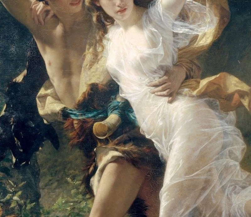 La tempesta, 1880 - Metropolitan Museum of Art, New York City, dettaglio